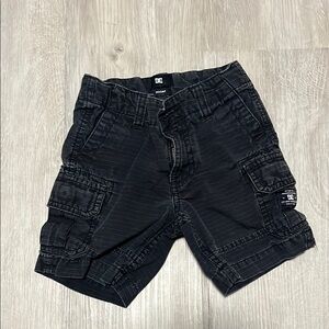 DC Boy’s Black Cargo Shorts